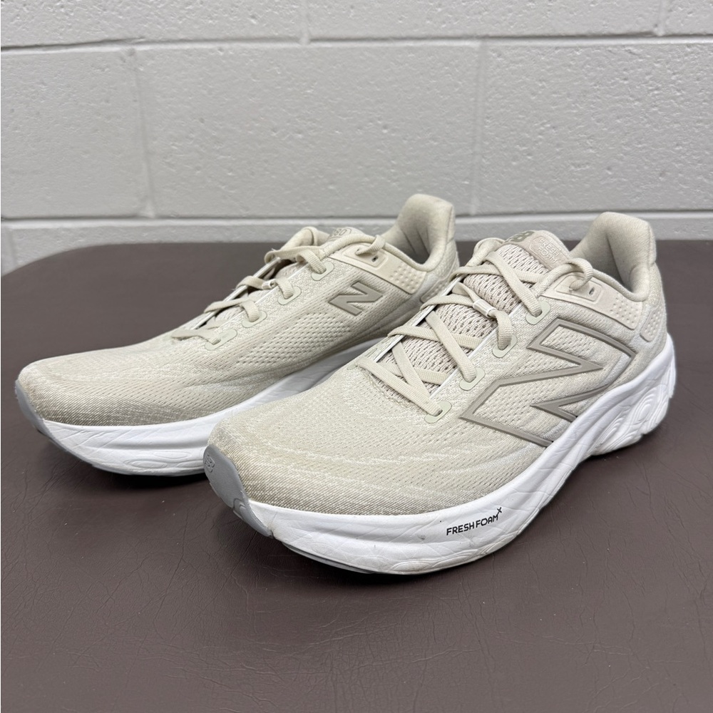 New Balance Men’s Fresh Foam X 1080 Shoes - Tan/Cream - 11.5